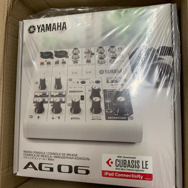 週末価格　YAMAHA AG06 新品未使用　AG03の上位モデル 1