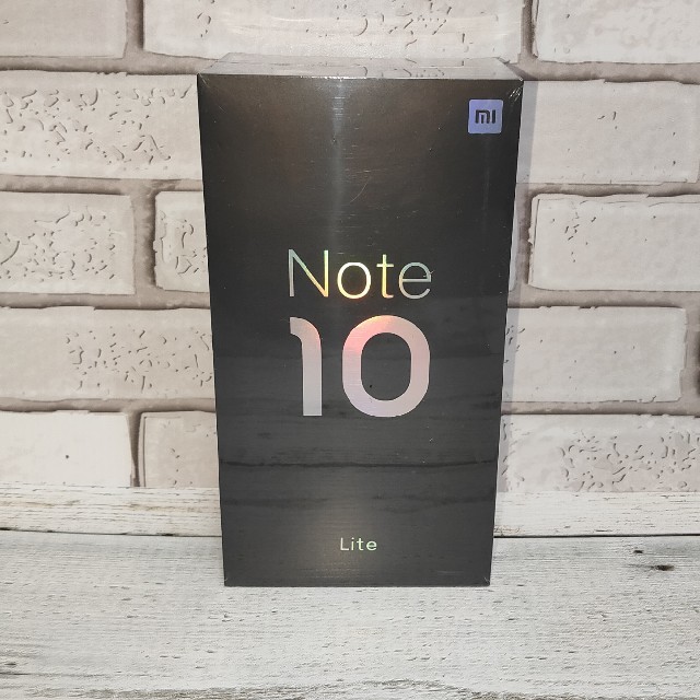 スマホ/家電/カメラ【新品未開封】Mi Note 10 lite 128GB ネビュラパープル