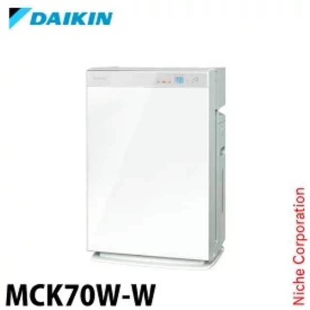 ダイキン 加湿空気清浄機 KuaL MCK70WE7-W ホワイト MCK70W 高質で安価