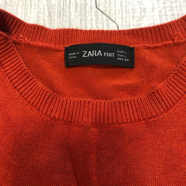 ZARA(ザラ)のZARA ノースリーブ　ニット レディースのトップス(タンクトップ)の商品写真