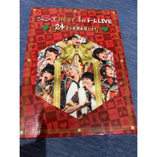 ジャニーズウエスト(ジャニーズWEST)のジャニーズWEST 1st ドームLIVE 24から感謝届けます Blu-ray(アイドルグッズ)