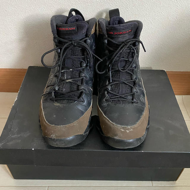 NIKE AIR JORDAN 9 RETRO 26cm 箱付きスニーカー