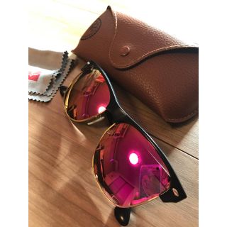 レイバン(Ray-Ban)のレイバンミラーサングラス　ピンク(サングラス/メガネ)