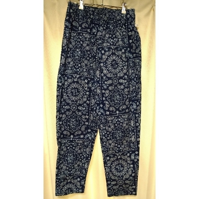 クックマン COOKMAN chef pants ペイズリー ネイビー