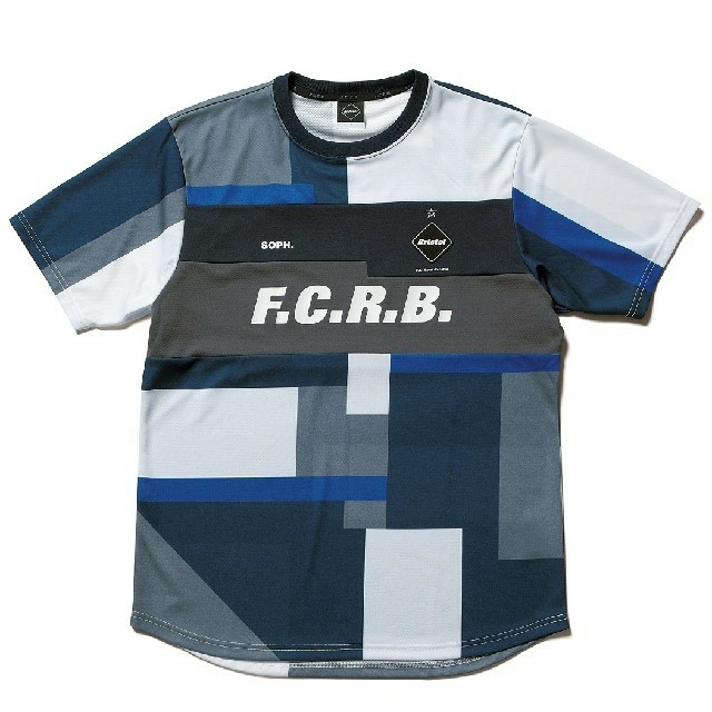 F.C.Real Bristol GAME SHIRT NAVY L ネイビーTシャツ/カットソー(半袖/袖なし)