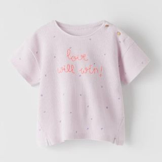 ザラキッズ(ZARA KIDS)のZARA ベビー　トップス　半袖(Ｔシャツ)