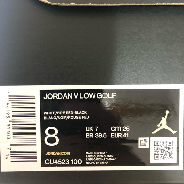 SALE豊富な NIKE - NIKE AIR JORDAN 5 V LOW GOLF FIRE REDの通販 by hama's shop|ナイキならラクマ 限定30%OFF