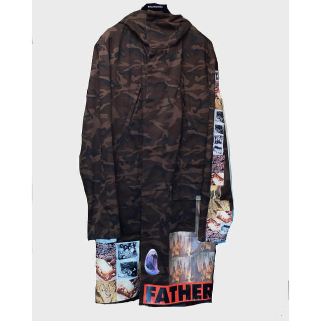 56cm袖丈RAF SIMONS x sterling ruby 国内正規品 モッズコート