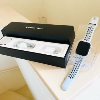 アップルウォッチ(Apple Watch)のAPPLE WATCH4 NIKE+ 44 SVAL PPBK アップルウォッチ(スマートフォン本体)