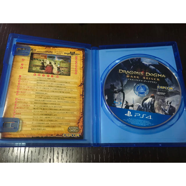 PlayStation4(プレイステーション4)のドラゴンズドグマ：ダークアリズン エンタメ/ホビーのゲームソフト/ゲーム機本体(家庭用ゲームソフト)の商品写真
