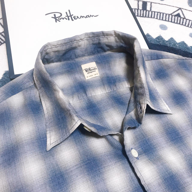 定価3.3万 雑誌掲載☆ロンハーマン チェックシャツRon Herman RRL - シャツ