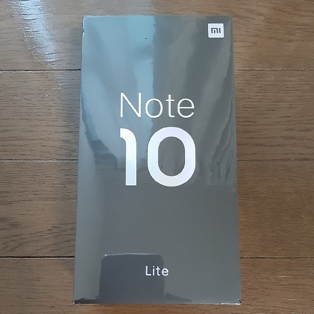 Xiaomi Mi Note 10 Lite SIMフリー 新品 シュリンク付