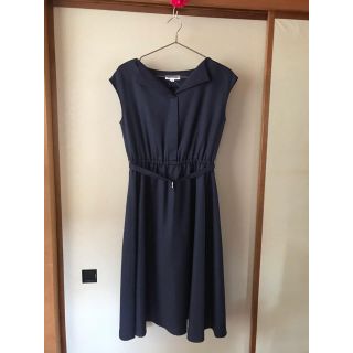 プロポーションボディドレッシング(PROPORTION BODY DRESSING)のナチュラルビューティーベーシック♡ネイビーワンピース(ひざ丈ワンピース)