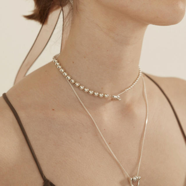 FREAK'S STORE(フリークスストア)のBall choker necklace No.539 レディースのアクセサリー(ネックレス)の商品写真