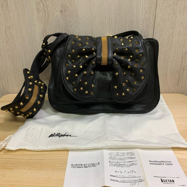 3.1 phillip lim】本革 スタッズ ショルダーバッグバッグ - www