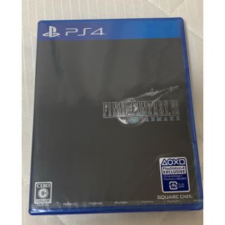 スクウェアエニックス(SQUARE ENIX)のFF7リメイク　PS4 新品未開封(家庭用ゲームソフト)