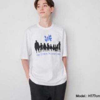 ジーユー(GU)の限定XSサイズ！鬼滅の刃　gu Tシャツ(Tシャツ(半袖/袖なし))