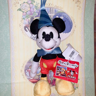 ディズニー(Disney)のミッキーマウス90周年記念　ポージープラッシー(キャラクターグッズ)