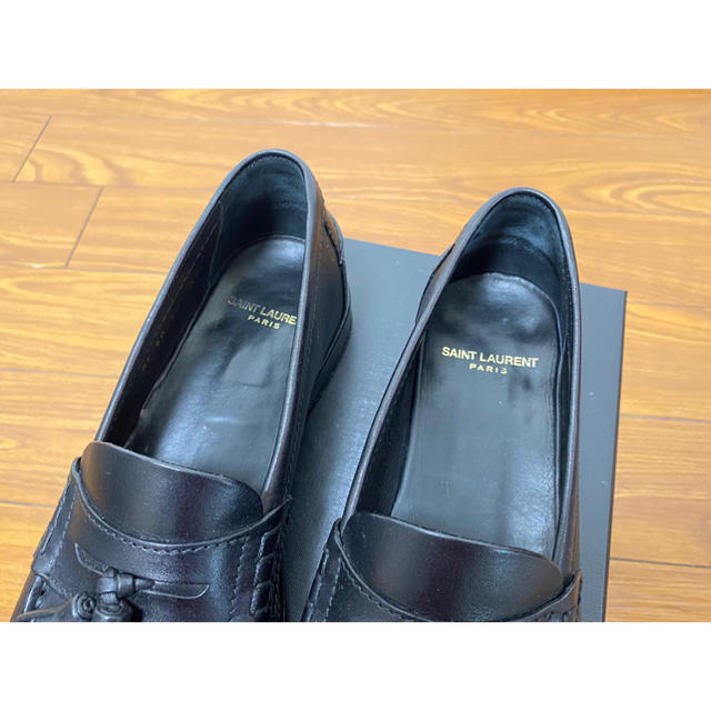 Saint Laurent(サンローラン)の【かずき様専用】サンローラン 18SS タッセルローファー 39+ 国内正規 メンズの靴/シューズ(その他)の商品写真