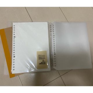 ムジルシリョウヒン(MUJI (無印良品))のTERRIE様専用  無印良品＊A5文具セット(ノート/メモ帳/ふせん)