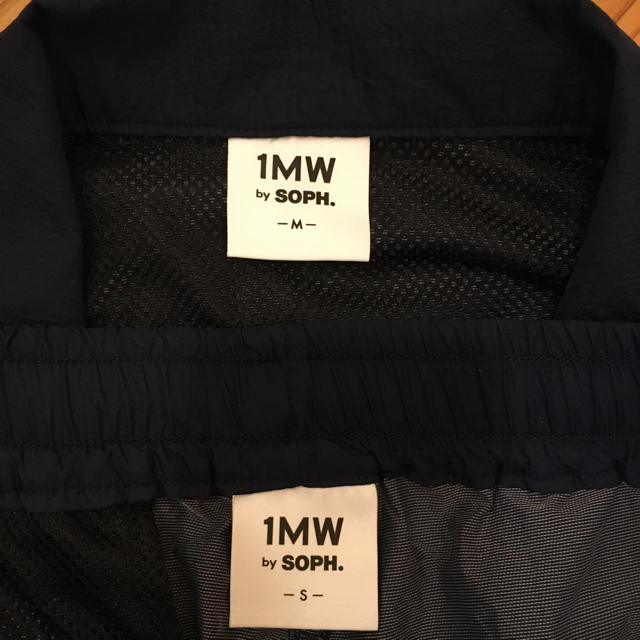 SOPH(ソフ)のGU 1MW by SOPH. +X  セットアップ 上M 下Ｓ ネイビー メンズのメンズ その他(その他)の商品写真