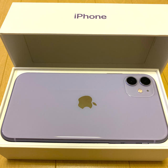 iPhone11 128GB パープル SIMフリー