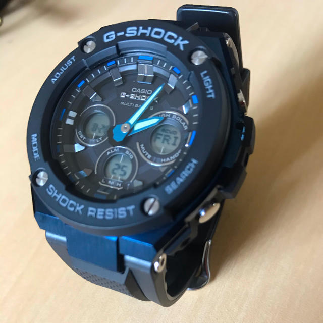 G-SHOCK GST-W300G 電波ソーラー 美品 定価4万4千円 送料無料