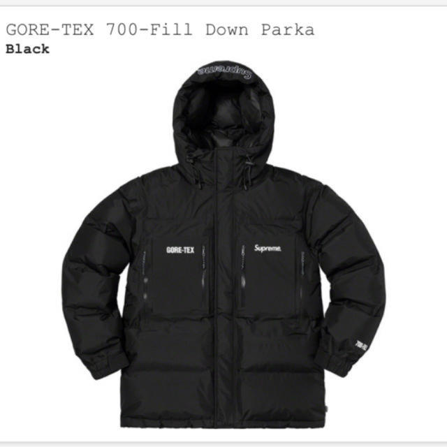 supreme GORE-TEX シュプリーム　ゴアテックス　Lサイズ　ブラック