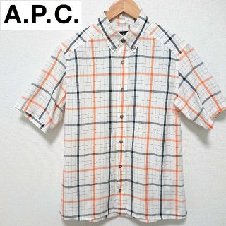 アーペーセー(A.P.C)のA.P.C. アーペーセー 半袖 チェックシャツ(シャツ)