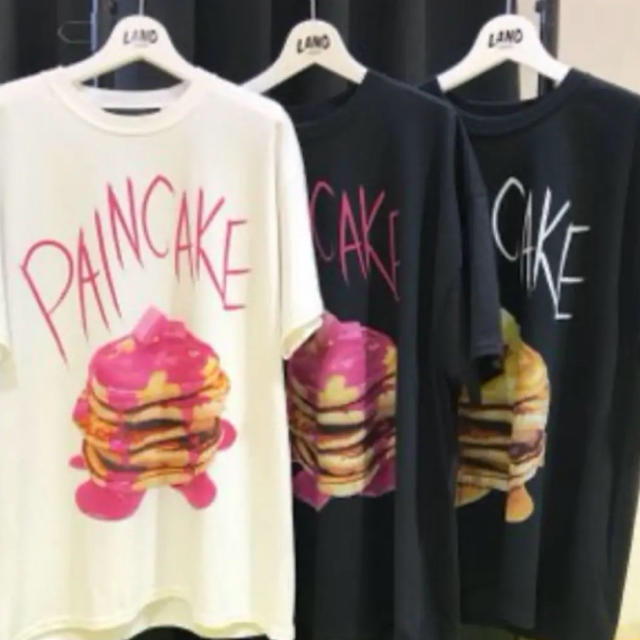 MILKBOY(ミルクボーイ)のレア MILKBOY PAINCAKE パンケーキ Tシャツ PINK メンズのトップス(Tシャツ/カットソー(半袖/袖なし))の商品写真