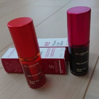 クラランス(CLARINS)の【外箱あり】CLARINS ウォーターリップステイン 02(口紅)