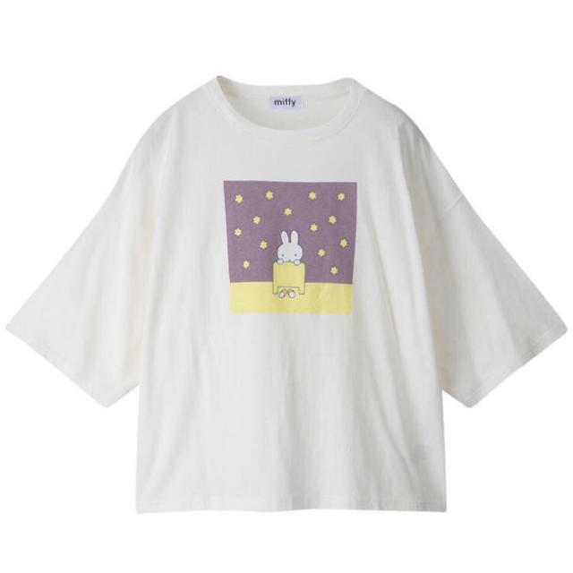 しまむら(シマムラ)のミッフィー お星様 オーバー Tシャツ  3L レディースのトップス(Tシャツ(半袖/袖なし))の商品写真