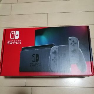 ニンテンドースイッチ(Nintendo Switch)の新型 ニンテンドー スイッチ Switch 本体 グレー 新品(家庭用ゲーム機本体)