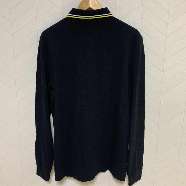 FRED PERRY(フレッドペリー)の新品 FRED PERRY フレッドペリー ポロシャツ ブラック 黒 メンズのトップス(ポロシャツ)の商品写真