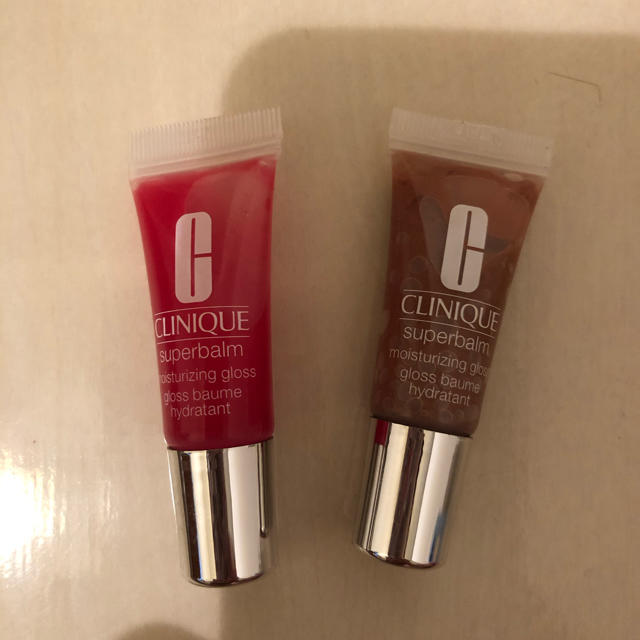 CLINIQUE(クリニーク)のクリニークリップグロス2本 コスメ/美容のベースメイク/化粧品(リップグロス)の商品写真