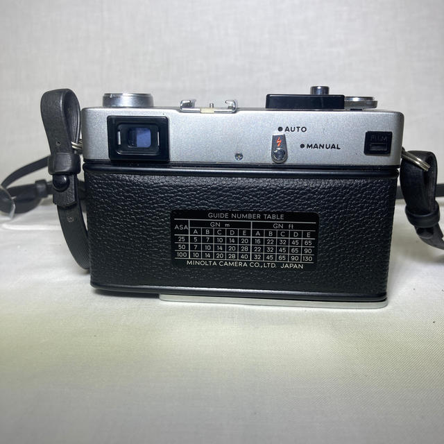 KONICA MINOLTA(コニカミノルタ)のMINOLTA HI-MATIC E フィルムカメラ スマホ/家電/カメラのカメラ(フィルムカメラ)の商品写真