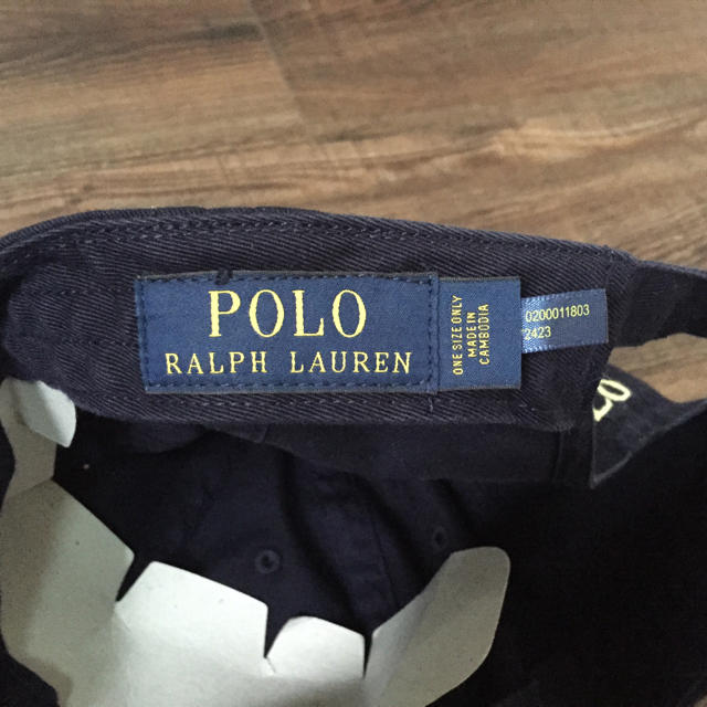 POLO RALPH LAUREN(ポロラルフローレン)のポロラルフローレン キャップ ネイビー レディースの帽子(キャップ)の商品写真