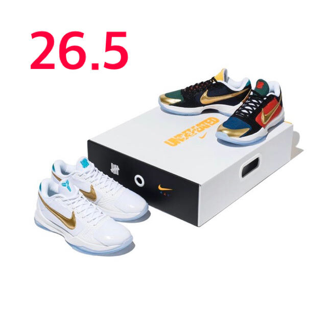 NIKE KOBE V PROTRO UNDEFEATED-PACK 26.5