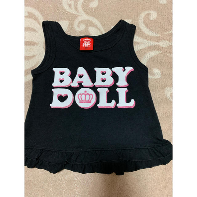 BABYDOLL(ベビードール)のベビードールTシャツセット キッズ/ベビー/マタニティのベビー服(~85cm)(Ｔシャツ)の商品写真