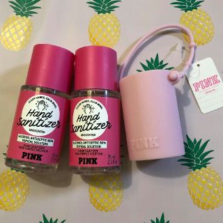 ヴィクトリアズシークレット(Victoria's Secret)のVictoria's Secret Pink サニタイザー & ホルダー(ボディローション/ミルク)