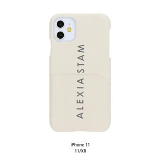 アリシアスタン(ALEXIA STAM)の最終値下げ　ALEXIASTAM iPhone 11/XR ベージュ(iPhoneケース)