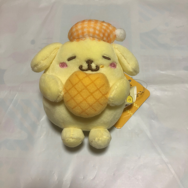 ポムポムプリン - ポムポムプリン ボールチェーンぬいぐるみの通販 by