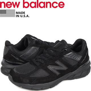 ニューバランス(New Balance)のニューバランス990 v5 トリプルブラック　26.5 us8.5(スニーカー)