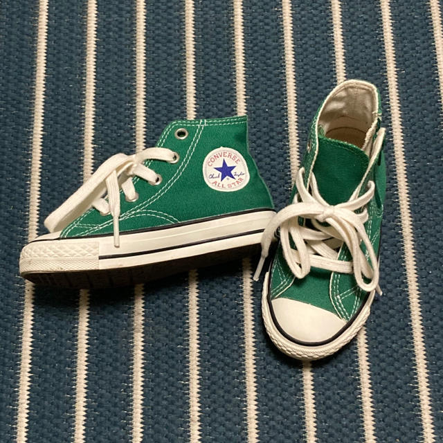 CONVERSE(コンバース)のconverse チャイルドオールスター　16.0cm 緑 キッズ/ベビー/マタニティのキッズ靴/シューズ(15cm~)(スニーカー)の商品写真