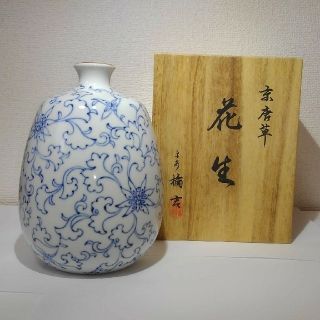 タチキチ(たち吉)のたち吉　花瓶　京唐草　(花瓶)