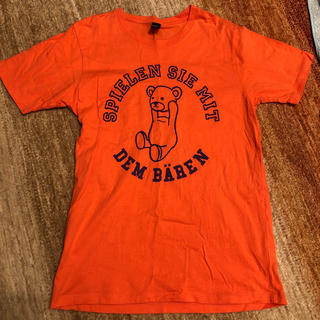 グラニフ(Design Tshirts Store graniph)のTシャツ　オレンジ　くま(Tシャツ/カットソー(半袖/袖なし))