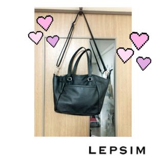 レプシィム(LEPSIM)のLEPSIM 2wayバック(ハンドバッグ)