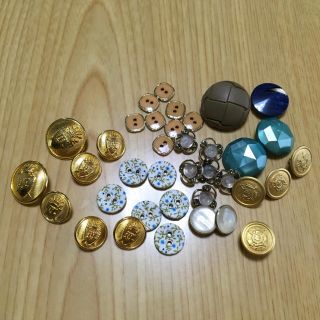 ボタン★金ボタン&その他(各種パーツ)