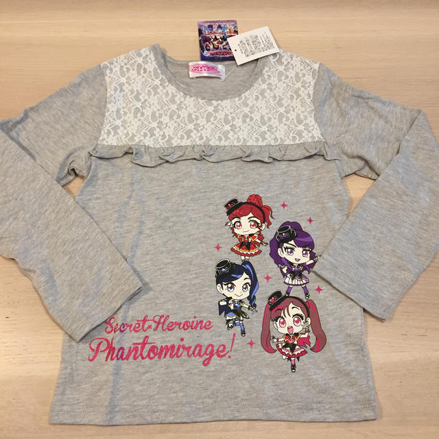 新品☆ファントミラージュ 長袖Tシャツ 130 女の子 ロンT  キッズ/ベビー/マタニティのキッズ服女の子用(90cm~)(Tシャツ/カットソー)の商品写真