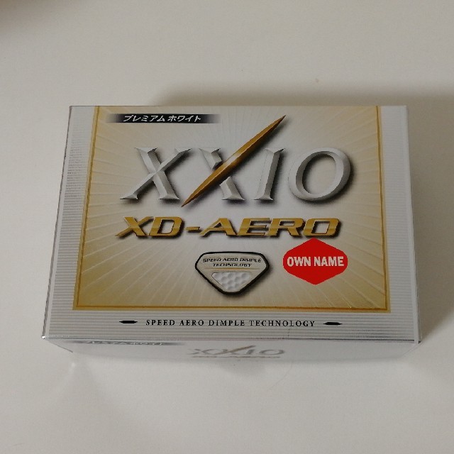DUNLOP(ダンロップ)の新品　XXIO XD-AERO プレミアムホワイト チケットのスポーツ(ゴルフ)の商品写真